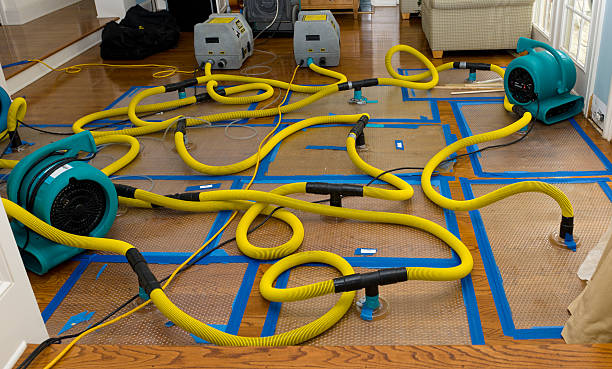Professional Crawl Space Water Removal technician working in Sharon, WI
